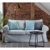 Ikea_Masters_of_Covers_Ektorp_2_Seater_Sofa_Cover_Polyester_Light_Cyan_real_photo_1