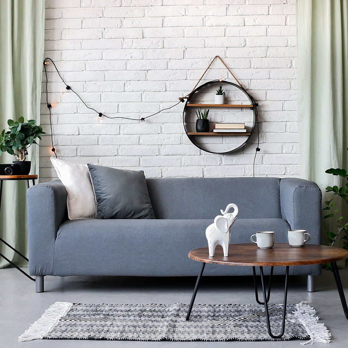 Ikea_Masters_of_Covers_Klippan_2_Seater_Sofa_Polyester_Dark_Grey_real_picture_1