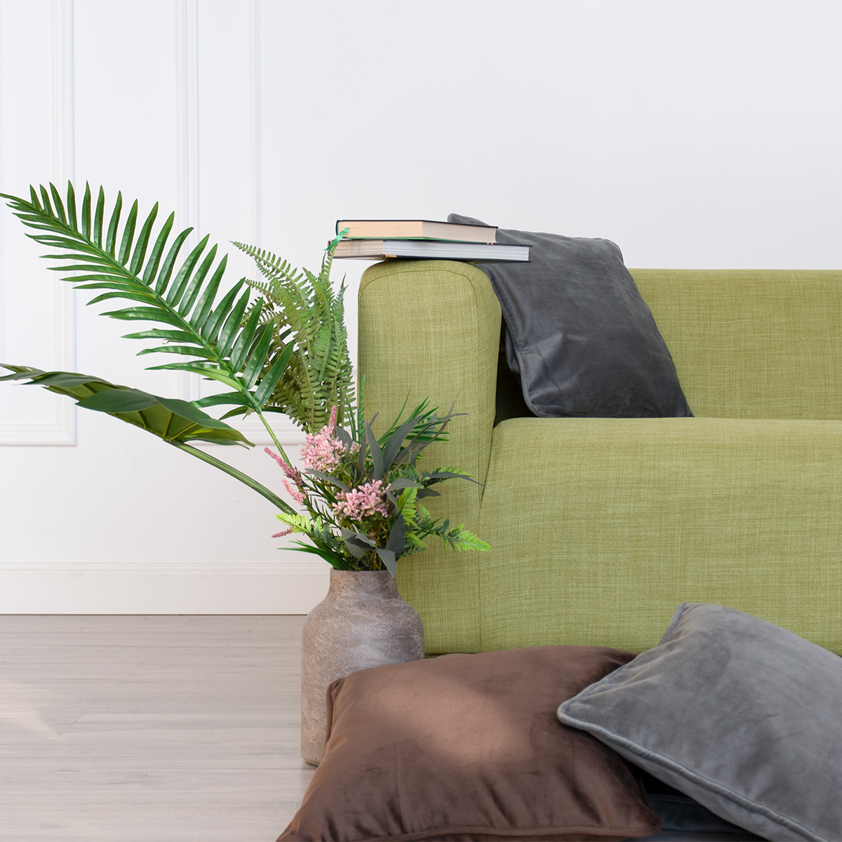 Ikea_Masters_of_Covers_Klippan_2_Seater_Sofa_Polyester_Green_real_picture_3