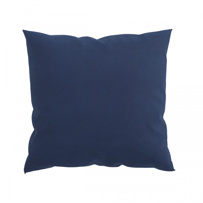 Square decorative pillowcase 65x65cm (26x26in) in Cotton Black fabric