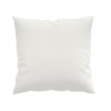 Square decorative pillowcase 65x65cm (26x26in) in Cotton White fabric