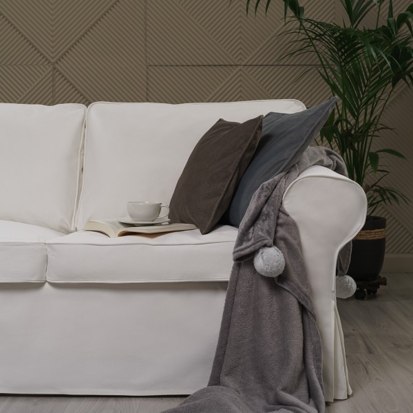 Uppland Sofa with Chaise Cover Masters of Covers