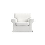 Pottery Barn Basic Armchair Cover