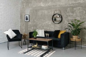 black-sofa-cover-matching-colors