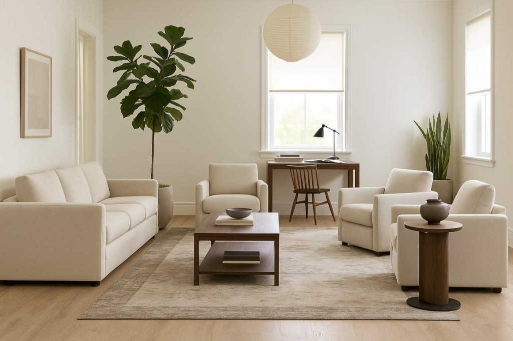 How to style a long and narrow living room?